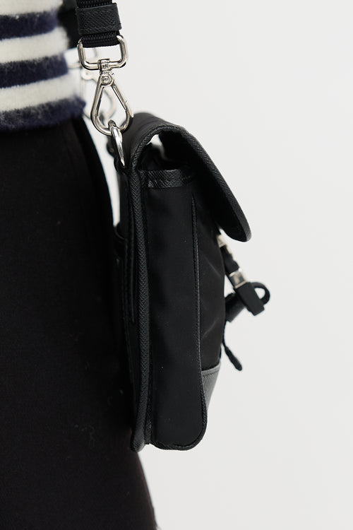 Prada Re-Nylon & Saffiano Leather Phone Case Bag