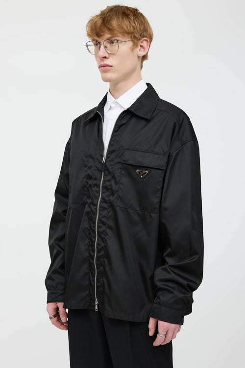 Re-Nylon Zipped Shirt