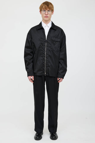 Re-Nylon Zipped Shirt