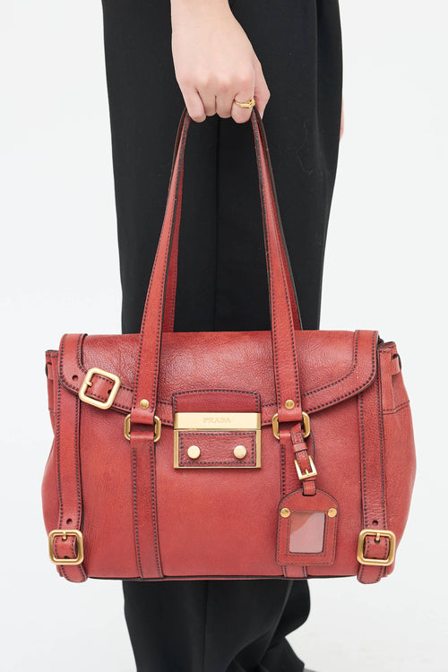PradaLeather Satchel Bag