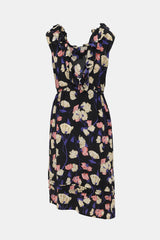 Prada Resort 2008 Silk Floral Dress