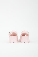 Prada Rubber Monolith Cage Sandal