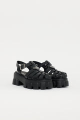 Prada Rubber Monolith Fisherman Sandal