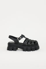 Prada Rubber Monolith Fisherman Sandal