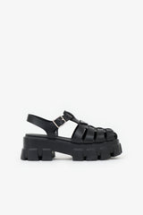 Prada Rubber Monolith Fisherman Sandal