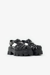Prada Rubber Monolith Fisherman Sandal