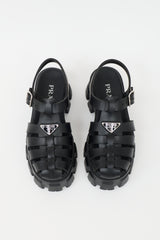 Prada Rubber Monolith Fisherman Sandal