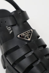 Prada Rubber Monolith Fisherman Sandal