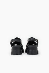 Prada Rubber Monolith Fisherman Sandal
