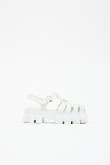 Prada Rubber Monolith Fisherman Sandal