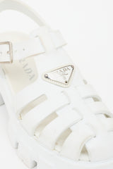 Prada Rubber Monolith Fisherman Sandal