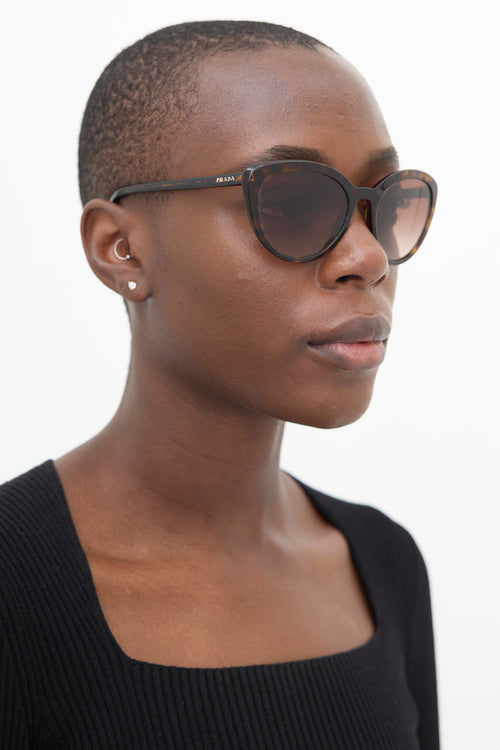 Prada SPR02V Tapered Sunglasses
