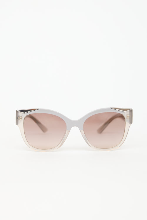 Prada SPR02W Round Sunglasses