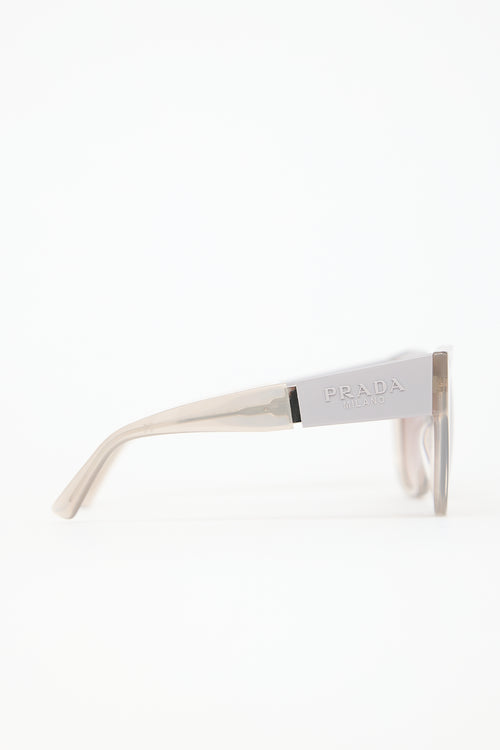 Prada SPR02W Round Sunglasses