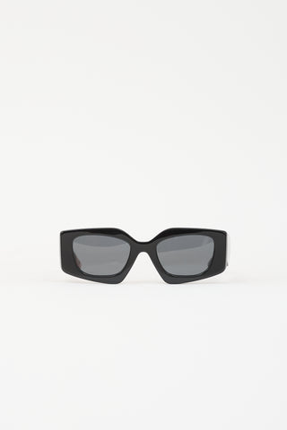 Prada SPR15Y Rectangle Sunglasses