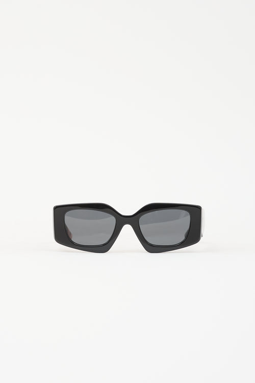 Prada SPR15Y Rectangle Sunglasses