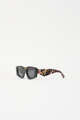 Prada SPR15Y Rectangle Sunglasses