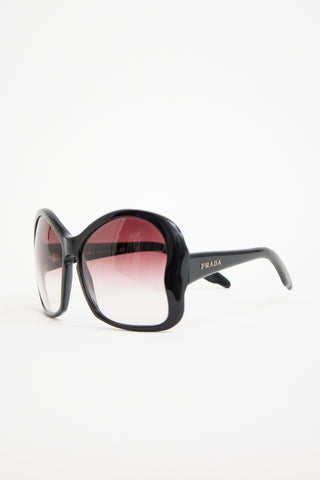 Prada SPR18I Butterfly Sunglasses