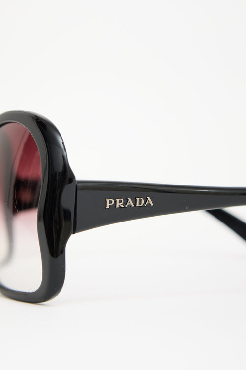 Prada SPR18I Butterfly Sunglasses