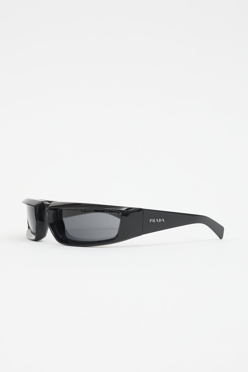Prada SPR25Y Rectangle Sunglasses