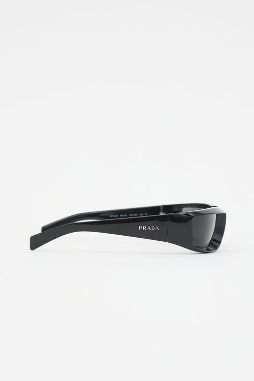 Prada SPR25Y Rectangle Sunglasses
