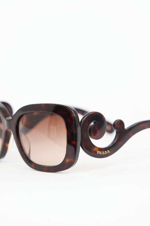 Prada SPR 270 Square Sunglasses