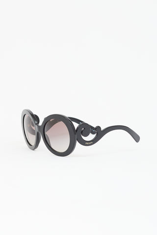 Prada SPR27N Round Sunglasses