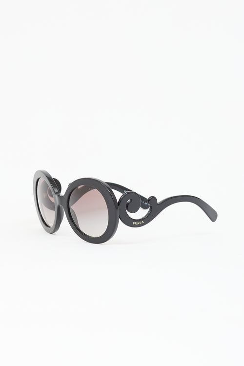 Prada SPR27N Round Sunglasses