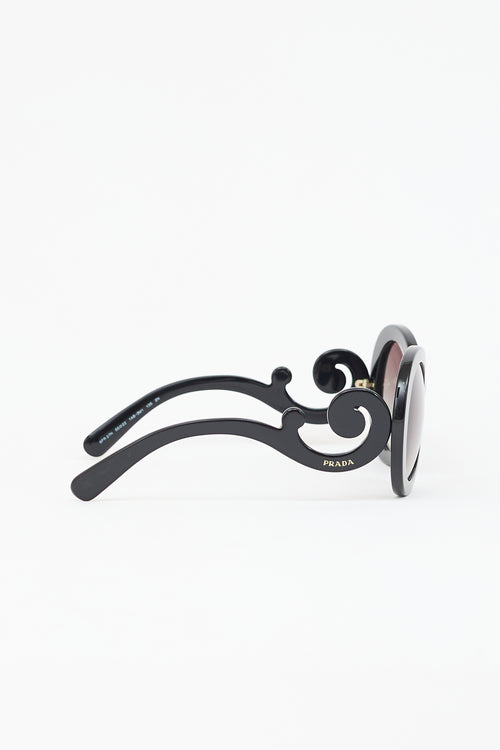 Prada SPR27N Round Sunglasses