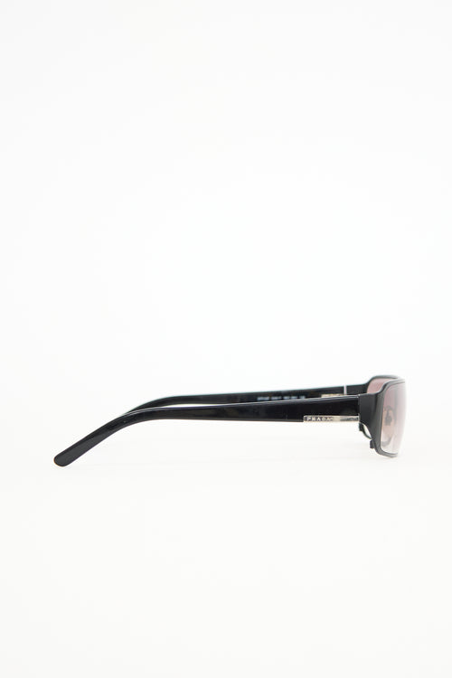 Prada SPR52F Rectangle Sunglasses