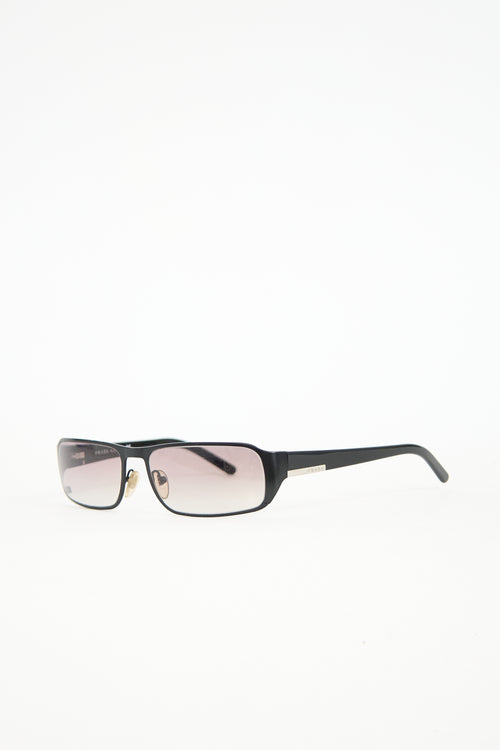 Prada SPR52F Rectangle Sunglasses