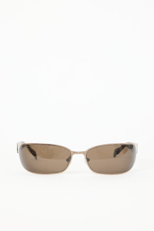 Prada SPR53F Rectangle Sunglasses