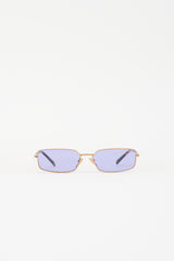 Prada SPRA60 Rectangle Sunglasses