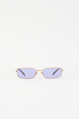 Prada SPRA60 Rectangle Sunglasses