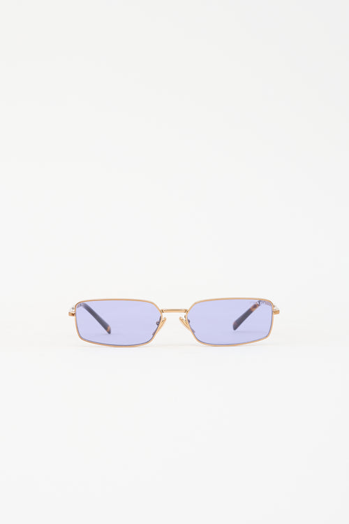 Prada SPRA60 Rectangle Sunglasses