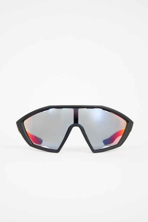Prada SPS10U Shield Sunglasses
