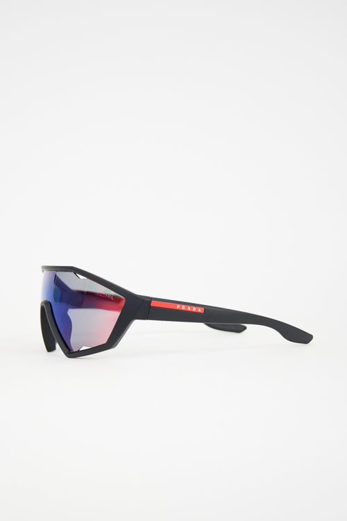 Prada SPS10U Shield Sunglasses