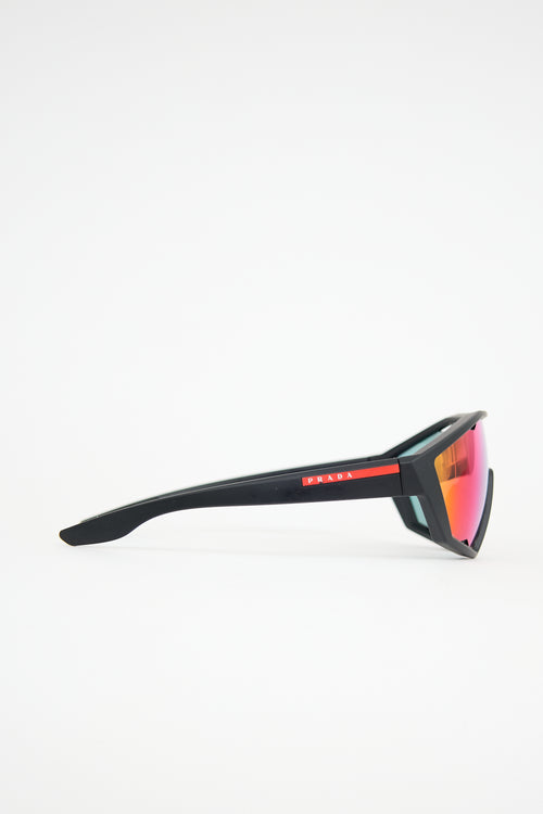 Prada SPS10U Shield Sunglasses