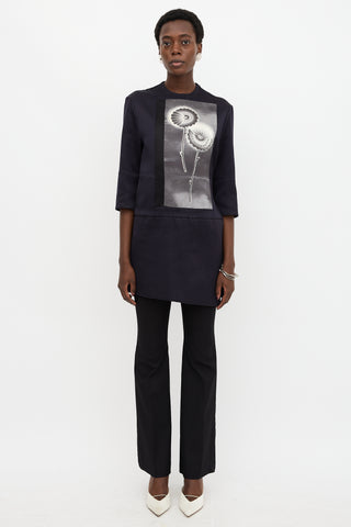 Prada SS 2012 Silk Floral Dress