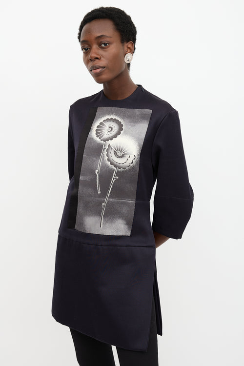 Prada SS 2012 Silk Floral Dress