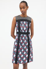 Prada SS 2015 Floral Panel Dress