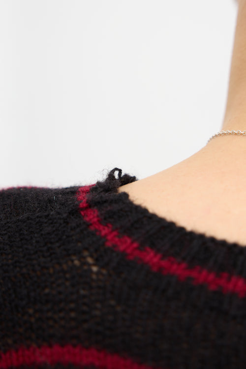 Prada SS 2016 Wool Intarsia Sweater