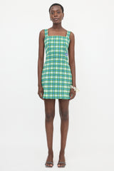 Prada SS 2017 Check Midi Dress