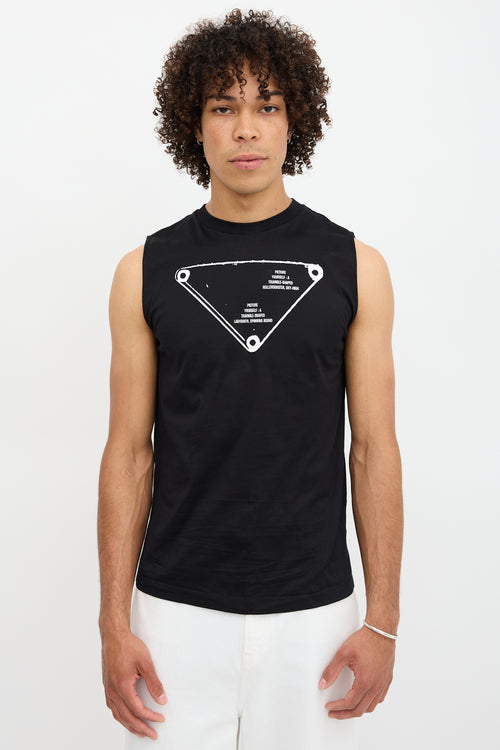 Prada SS 2021 Graphic Tank Top