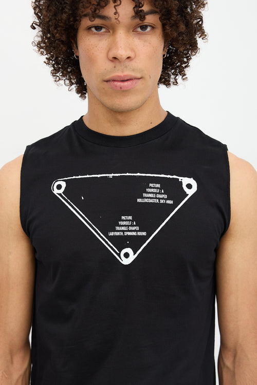 Prada SS 2021 Graphic Tank Top