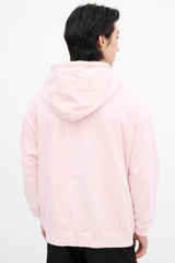 Prada SS 2021 Pink & Black Graphic Hoodie
