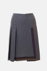 Prada SS 2005 Mohair Pleated Skirt