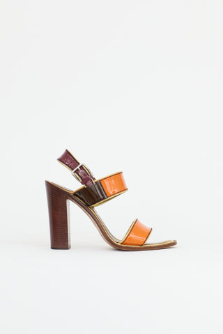 Prada SS 2005 Patent Sandal