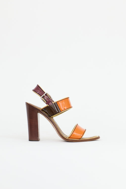 Prada SS 2005 Patent Sandal