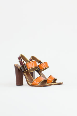 Prada SS 2005 Patent Sandal
